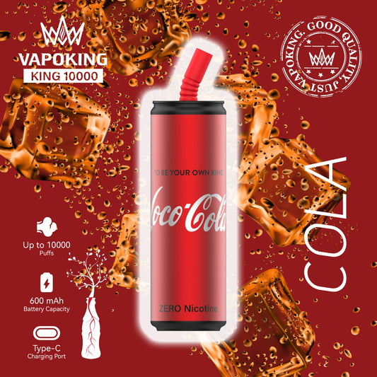 VAPOKING – KING 10.000 PUFSS - COLA