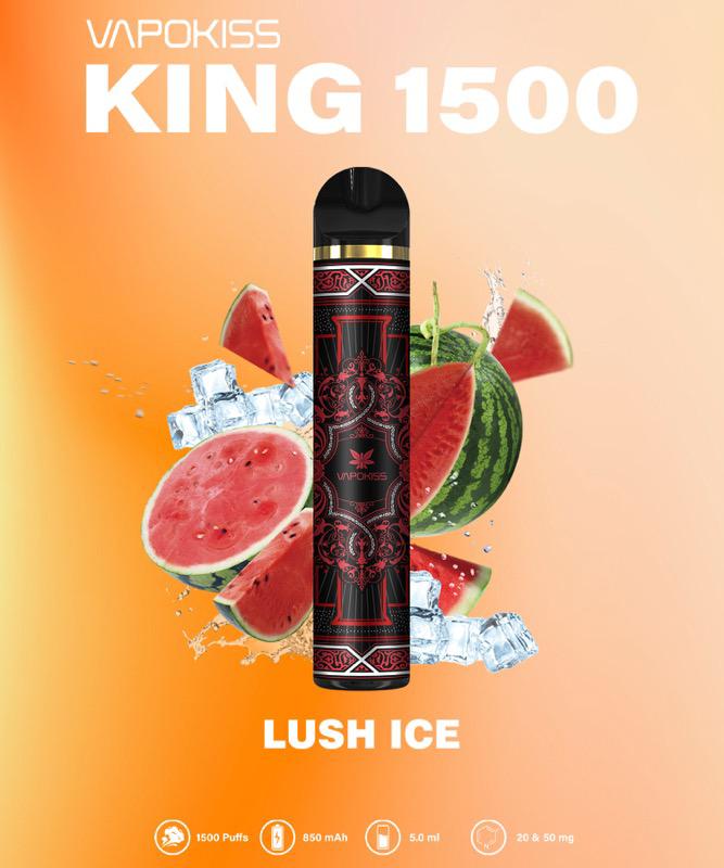 King 1.500 PUFFS – MELANCIA FRESCA